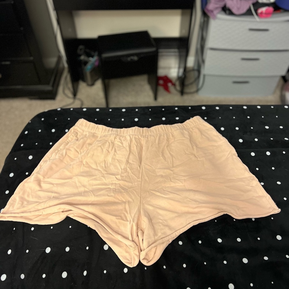 Tan aerie shorts